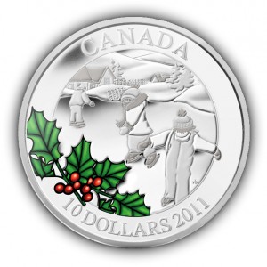 Silbermünze Royal Canadian Mint 2011