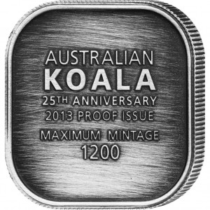 3194-Australian-Koala-25th-Anniversary-Platinum-Issue-Medallion-Reverse