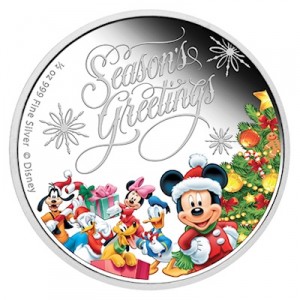 weihnachten-disney-seasons-greetings-1-oz-silber-koloriert