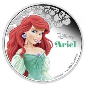 disney-prinzessin-ariel-1-oz-silber-koloriert