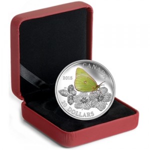 butterflies-of-canada-giant-sulphur-1-oz-silber-koloriert-etui