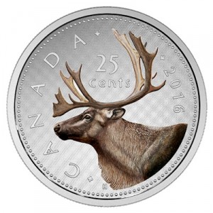 canada-big-coin-25-cents-caribou-5-oz-silber-koloriert