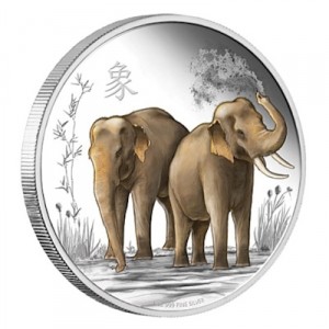 feng-shui-elephant-1-oz-silber-koloriert