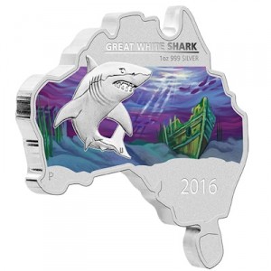 map-shaped-great-white-shark-1-oz-silber-koloriert