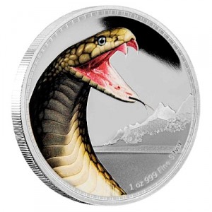 kings-of-the-continents-cobra-1-oz-silber-koloriert