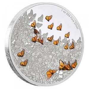 great-migrations-monarch-butterfly-1-oz-silber-koloriert