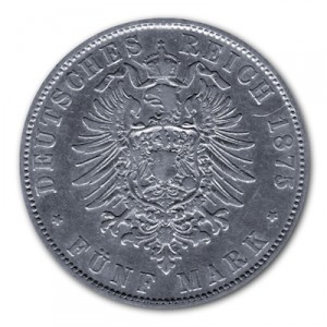 deutsches-kaiserreich-5-mark-silbermünze-ludwig-ii-wertseite