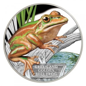 endangered-and-extinct-green-and-golden-bell-frog-1-oz-silber-koloriert