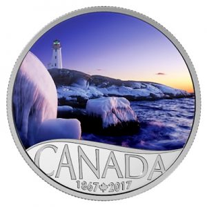 150-jahre-kanada-lighthouse-peggys-cove-silber-koloriert