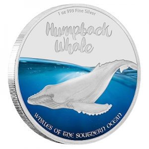 whales-humpback-whale-1-oz-silber-koloriert