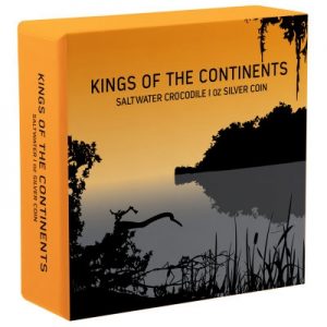 kings-of-the-continents-saltwater-crocodile-1-oz-silber-koloriert-verpackt