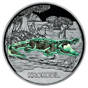 oesterreich-tier-taler-krokodil-silber-koloriert-leuchteffekt-2