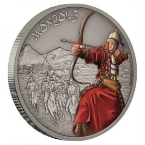warriors-of-history-mongolen-1-oz-silber-koloriert