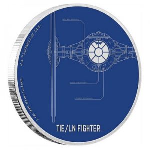 star-wars-ships-tie-fighter-1-oz-silber-koloriert