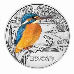 oesterreich-tier-taler-eisvogel-kupfer-nickel-koloriert