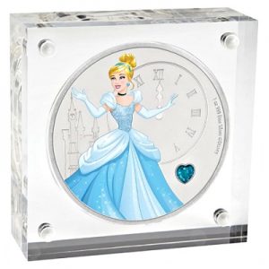 disney-cinderella-mit schmuckstein-1-oz-silber-etui