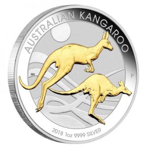 australian-kangaroo-2018-1-oz-silber-gilded