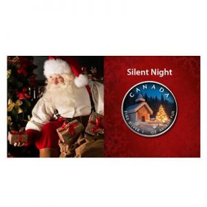 silent-night-1-oz-silber-koloriert-canada-verpackt