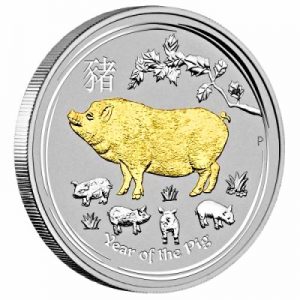 lunar-ii-schwein-1-oz-silber-gilded