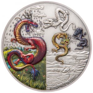 vier-drachen-2-oz-silber-koloriert