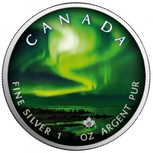 maple-leaf-polarlichter-yellowknife-1-oz-silber-koloriert