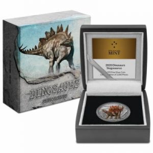 dinosaurier-stegosaurus-1-oz-silber-koloriert-verpackung