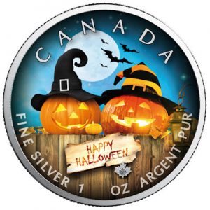 maple-leaf-halloween-2020-friends-1-oz-silber-koloriert