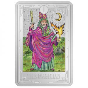 tarot-magician-1-oz-silber-koloriert