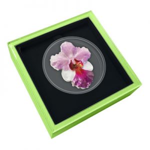 blumenserie-orchidee-1-oz-silber-koloriert-etui