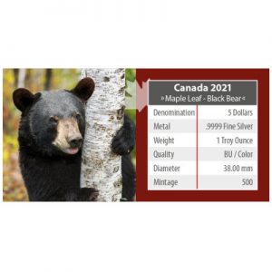 maple-leaf-wildlife-black-bear-1-oz-silber-koloriert-verpackung