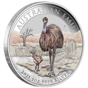 australian-emu-2021-1-oz-silber-koloriert