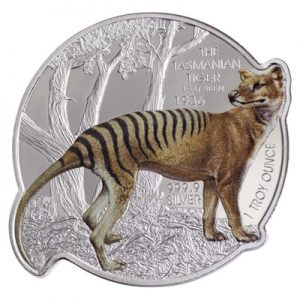 tasmanian-tiger-1-oz-silber-koloriert