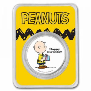 70-jahre-peanuts-happy-birthday-charlie-brown-silber-koloriert-blister