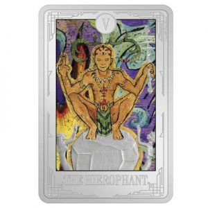 tarot-hierophant-1-oz-silber-koloriert