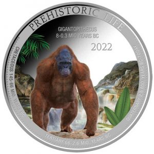 prehistoric-life-gigantopithecus-1-oz-silber-koloriert