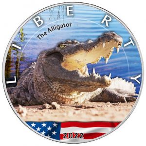silver-eagle-american-wildlife-alligator-1-oz-silber-koloriert
