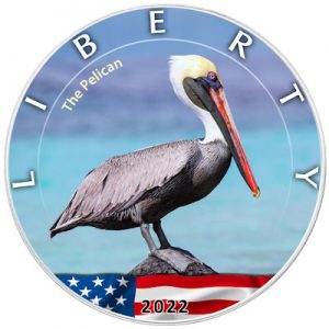 silver-eagle-american-wildlife-pelikan-1-oz-silber-koloriert
