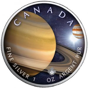 maple-leaf-sonnensystem-saturn-1-oz-silber-koloriert