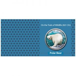 maple-leaf-on-the-trails-of-wildlife-polar-bear-1-oz-silber-koloriert-karte