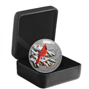 colourful-birds-of-canada-rotkardinal-1-oz-silber-koloriert-etui