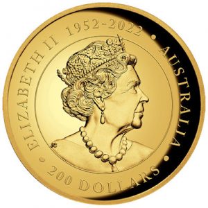 kookaburra-2023-2-oz-gold-high-relief-wertseite