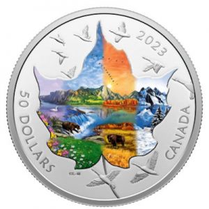 canadian-collage-3-oz-silber-koloriert