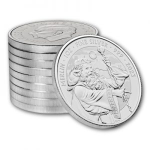 2023 Merlin 1oz Silver Coin Reverse Stack- MLM231S