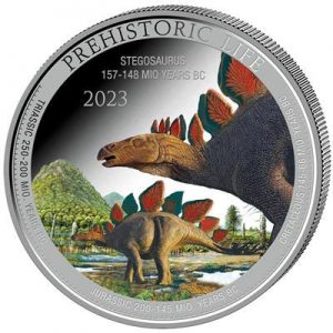 prehistoric-life-stegosaurus-1-oz-silber-koloriert