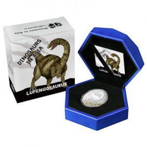 dinosaurier-lufengosaurus-1-oz-silber-etui