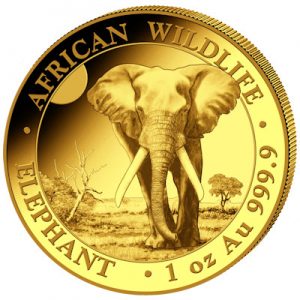 african-wildlife-elephant-1-oz-gold