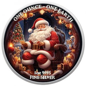 one-ounce-one-earth-santa-claus-1-oz-silber-koloriert
