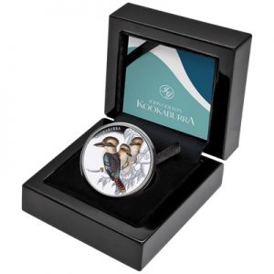 kookaburra-john-gould-1-oz-silber-koloriert-etui