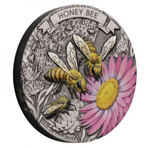 honey-bee-2-oz-silber-koloriert