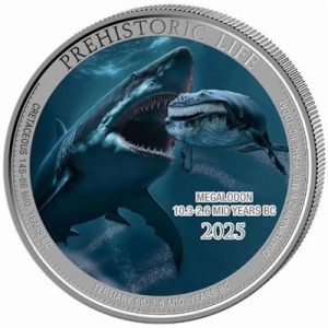 prehistoric-life-megalodon-silber-koloriert